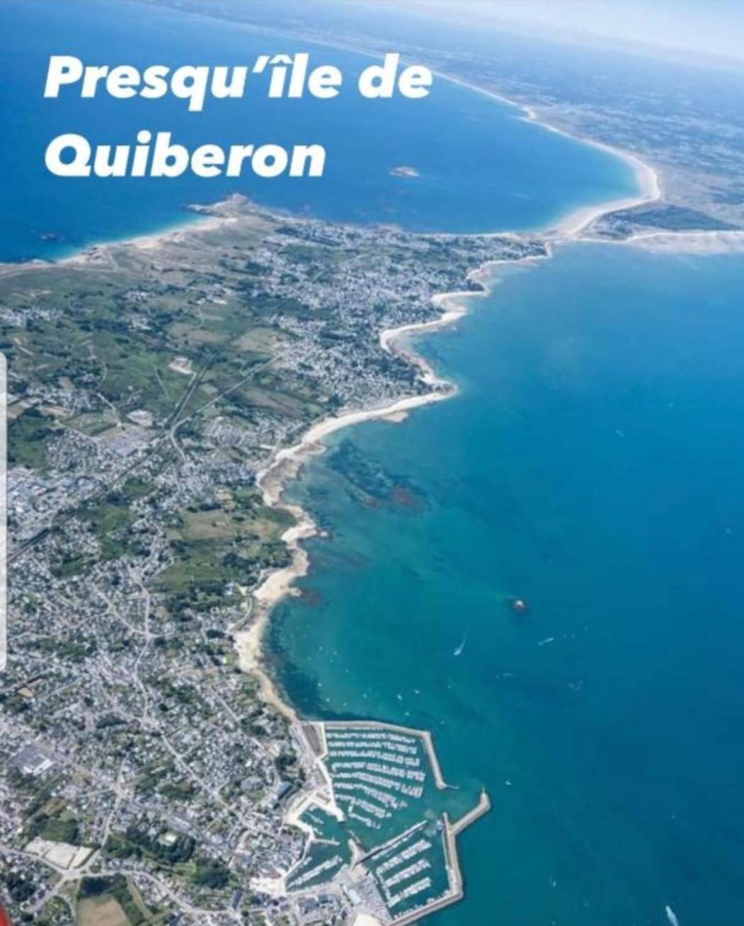 Appartement Cocon A Quiberon Dans Residence Calme, Plages Et Centre Ville A Pied Ou A Velo Pour 2 A 4 Personnes Zewnętrze zdjęcie